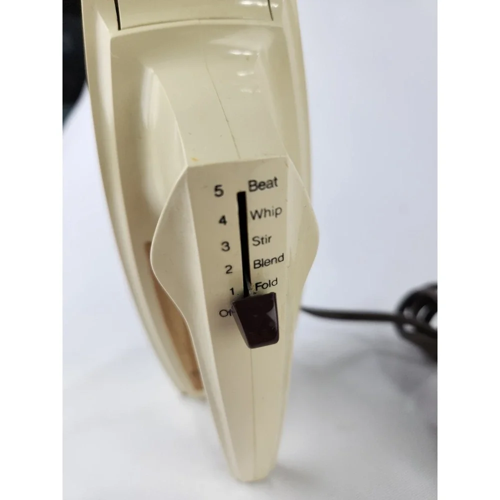 Vintage Jcpenny Mixmaster Hand Mixer Beater Fold Stir Mix‎ Beat Whip Beaters